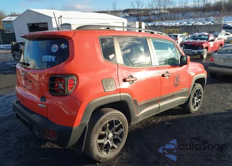 2017 Jeep Renegade Latitude 4X4 из США, поврежденный, VIN ZACCJBBB8HPG01750